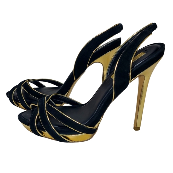 BCBGMaxAzria Madelia Platform Slingbacks Size 8.5 - Picture 3 of 6